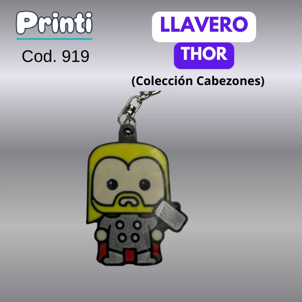 Llavero - Thor (Colección cabezones)