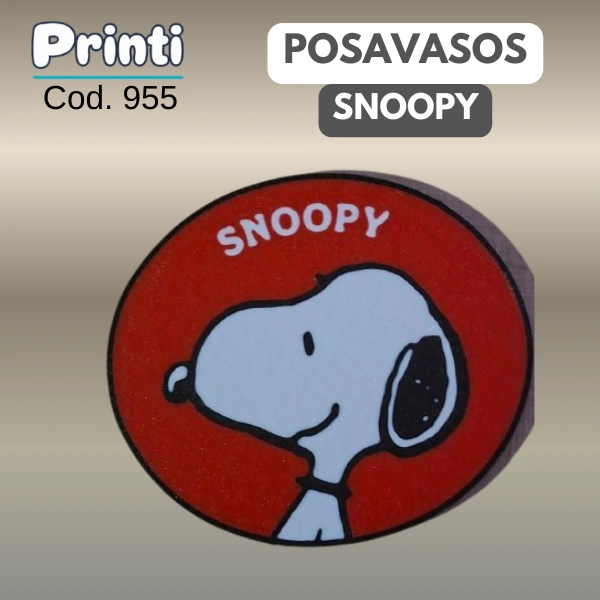 Posavasos - Snoopy (955-3)