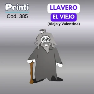 Llavero - El Viejo (Alejo y Valentina) (385-3)