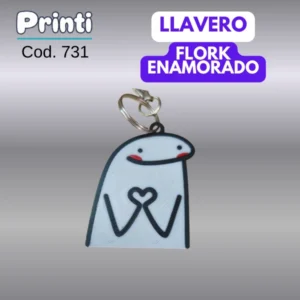 Llavero - Flork Enamorado (731-3)