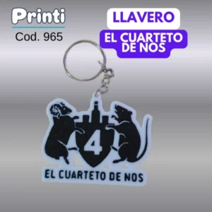 Llavero - El Cuarteto de Nos (965-3)
