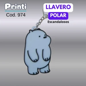Llavero - Polar (Escandalosos) (974-3)