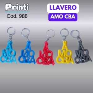 Llavero - Amo Cba (988-3)